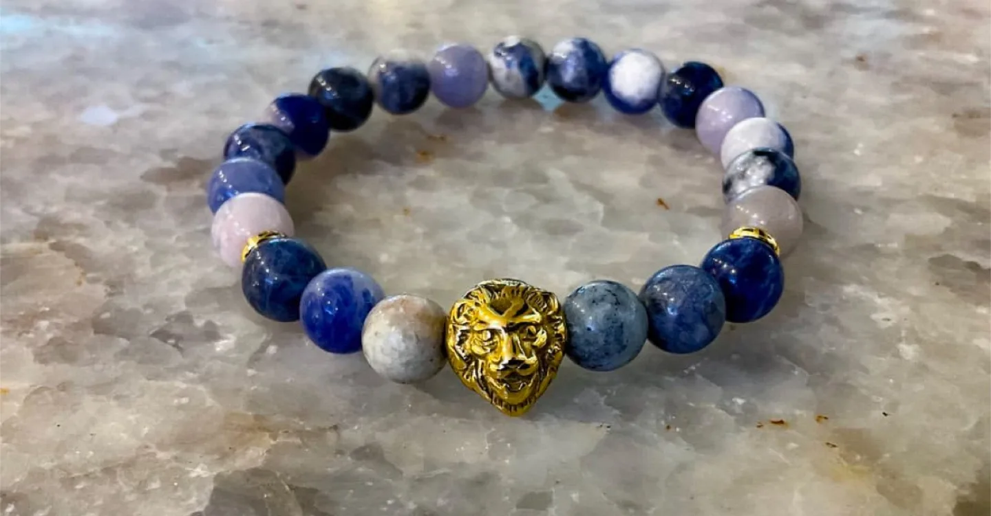 Intenso Men's Bracelet Bundle - Gold & Beaded image indicator(6)