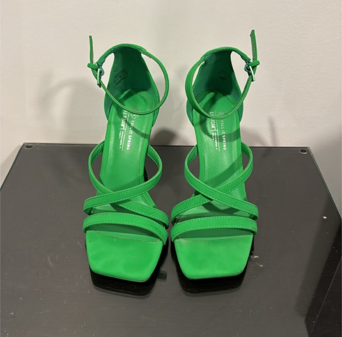 Green Call It Spring Heels - Size 6 - photo 2