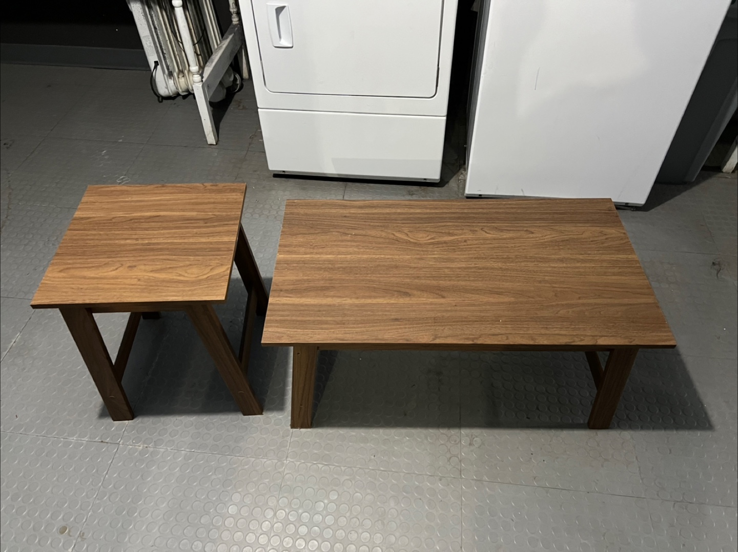 Wood Coffee Table Set