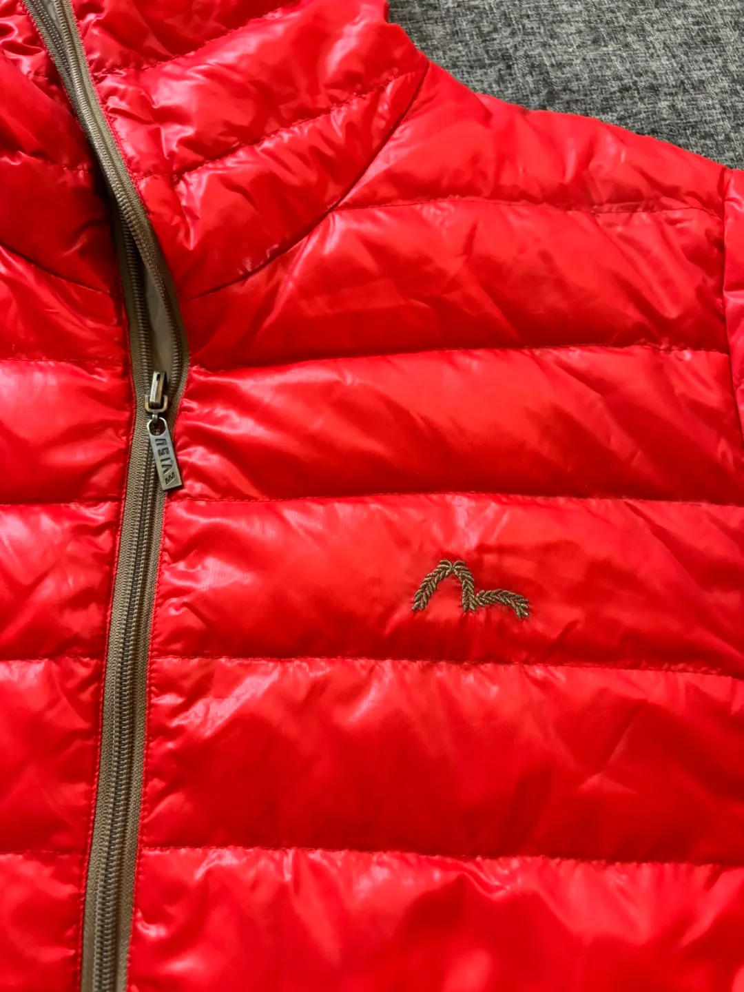 EVISU Red Hooded Puffer Jacket image indicator(5)