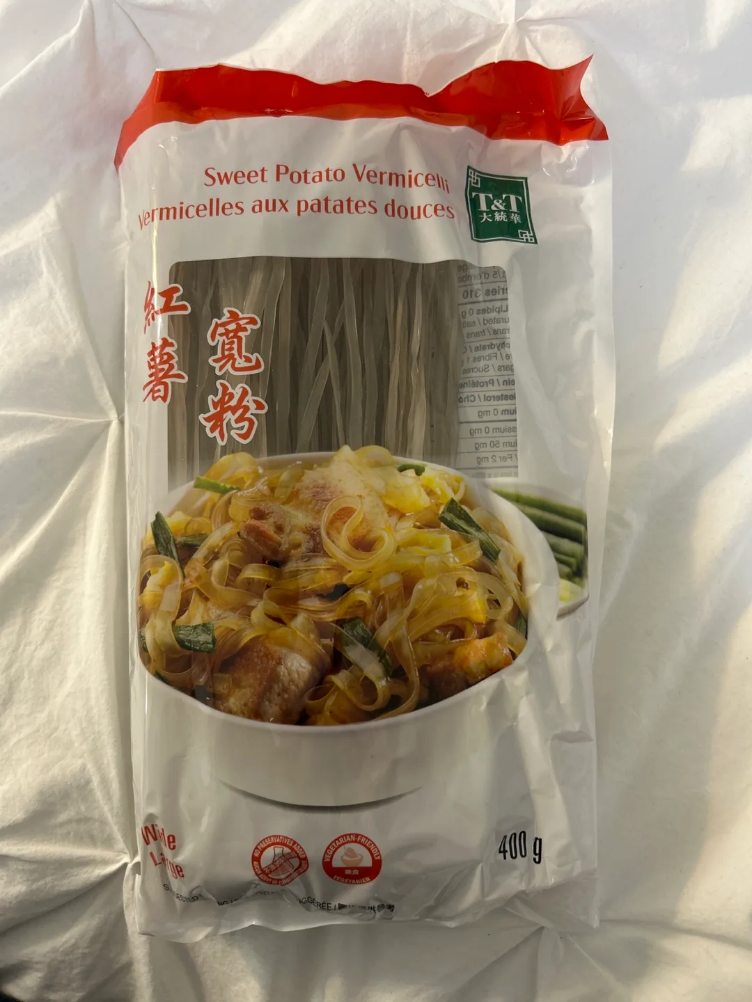 400g T&T Sweet Potato Vermicelli Noodles thumbnail