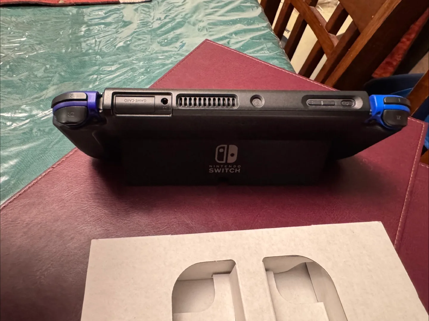 Nintendo Switch OLED with Zelda Joycons $400 image indicator(2)