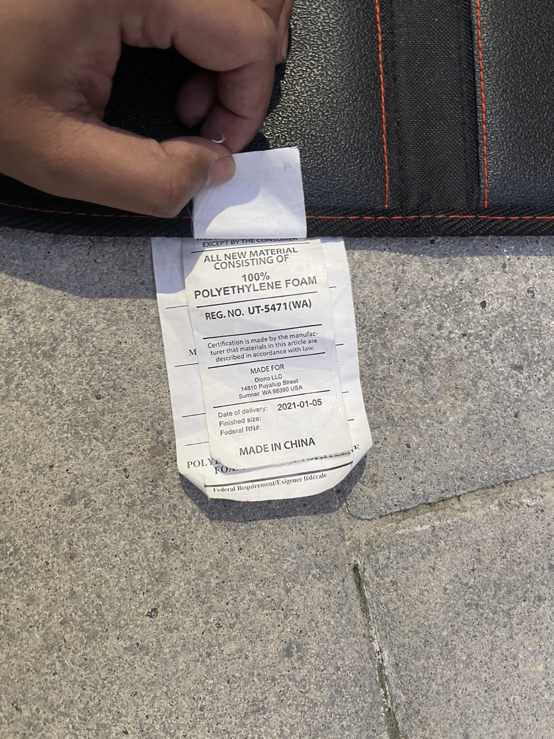 Diono Super Mat Car Seat Protector - photo 3