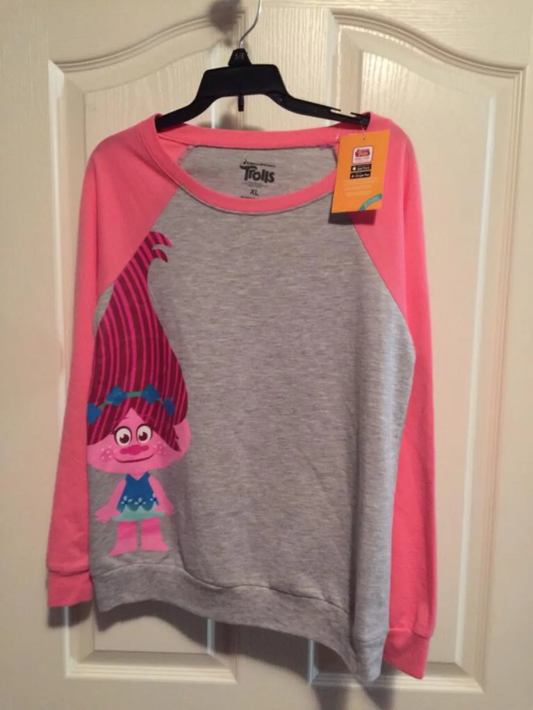 Trolls Girls' Long Sleeve Sweatshirt Size XL thumbnail