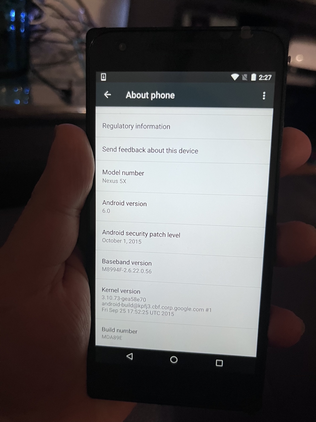Nexus 5X Smartphone - Android 6.0 - photo 4