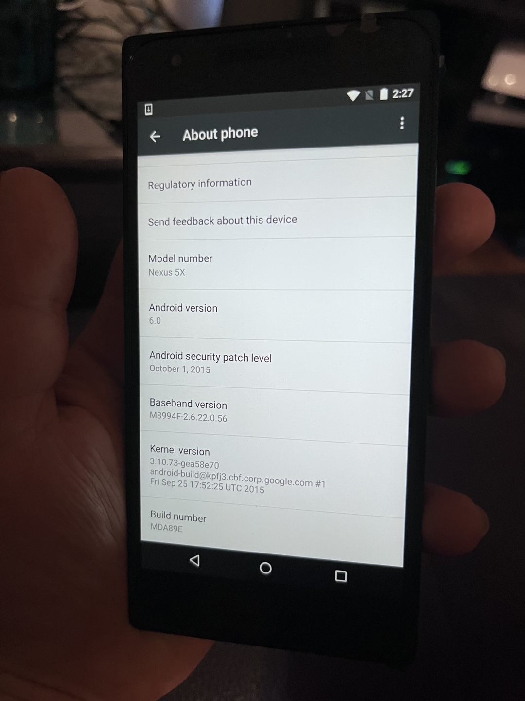Nexus 5X Smartphone - Android 6.0 - photo 5