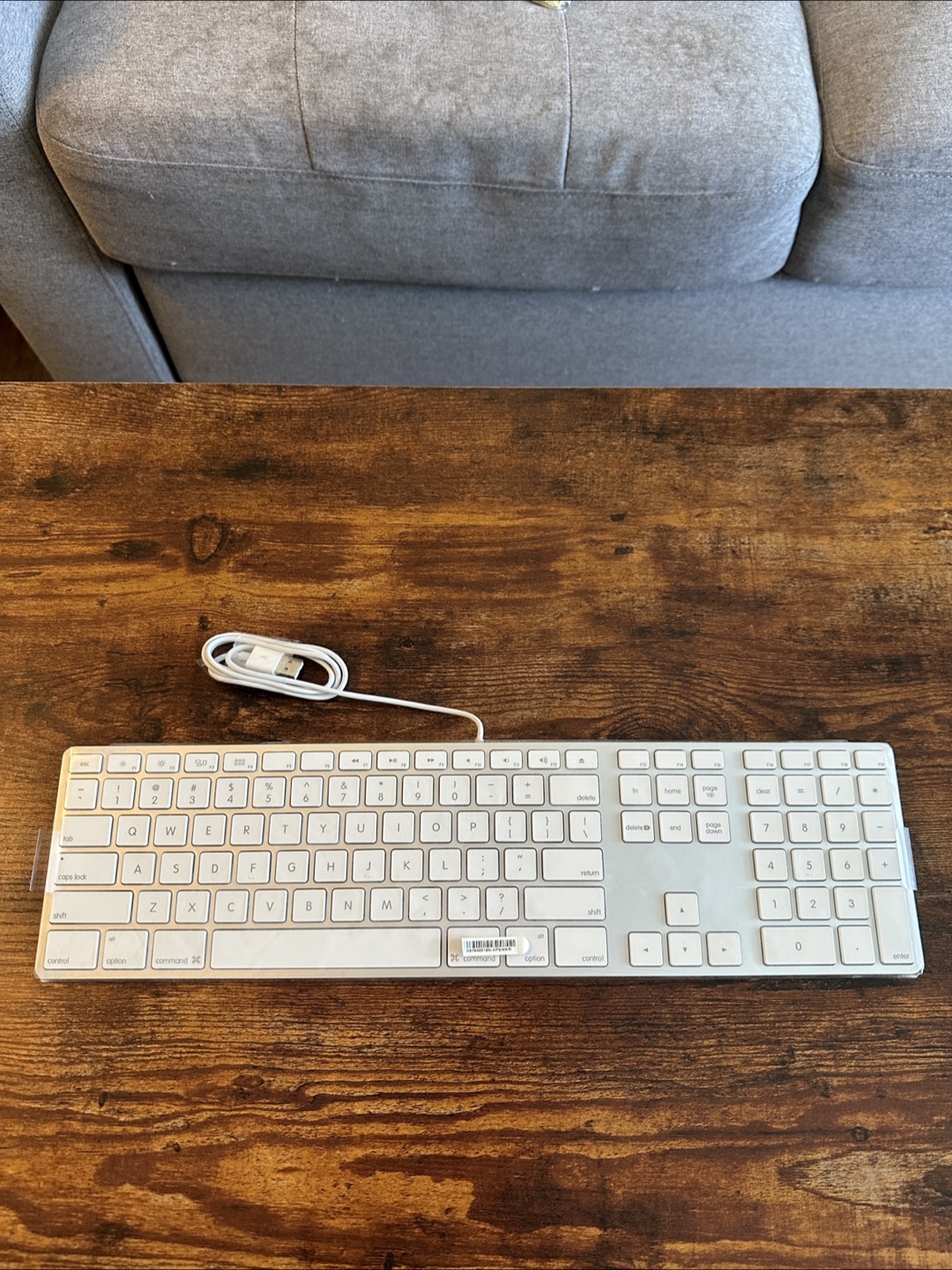 New Apple Keyboard with numeric keyboard