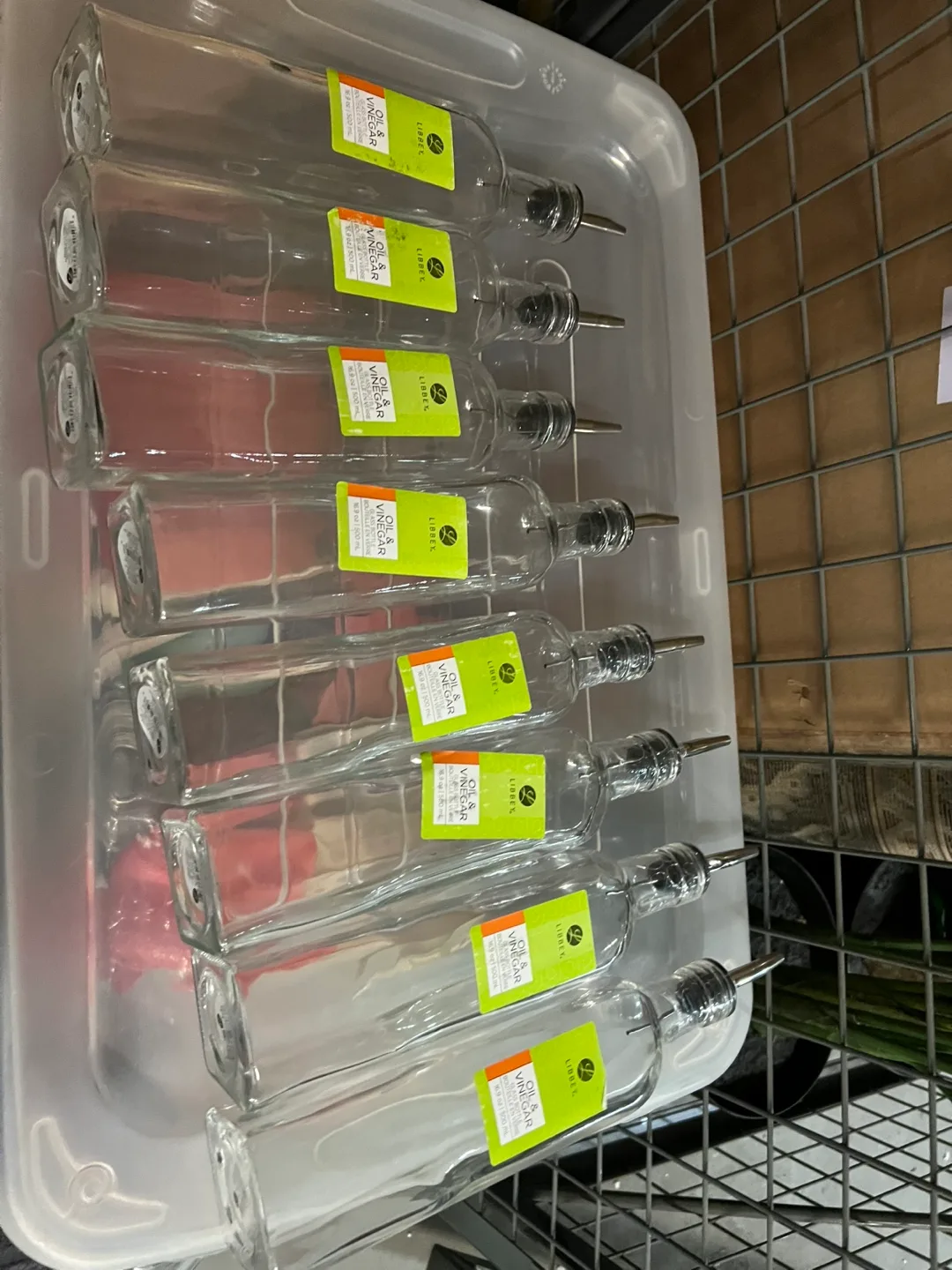 Glass Oil/Vinegar Bottles – 500ml (16.9 oz) thumbnail