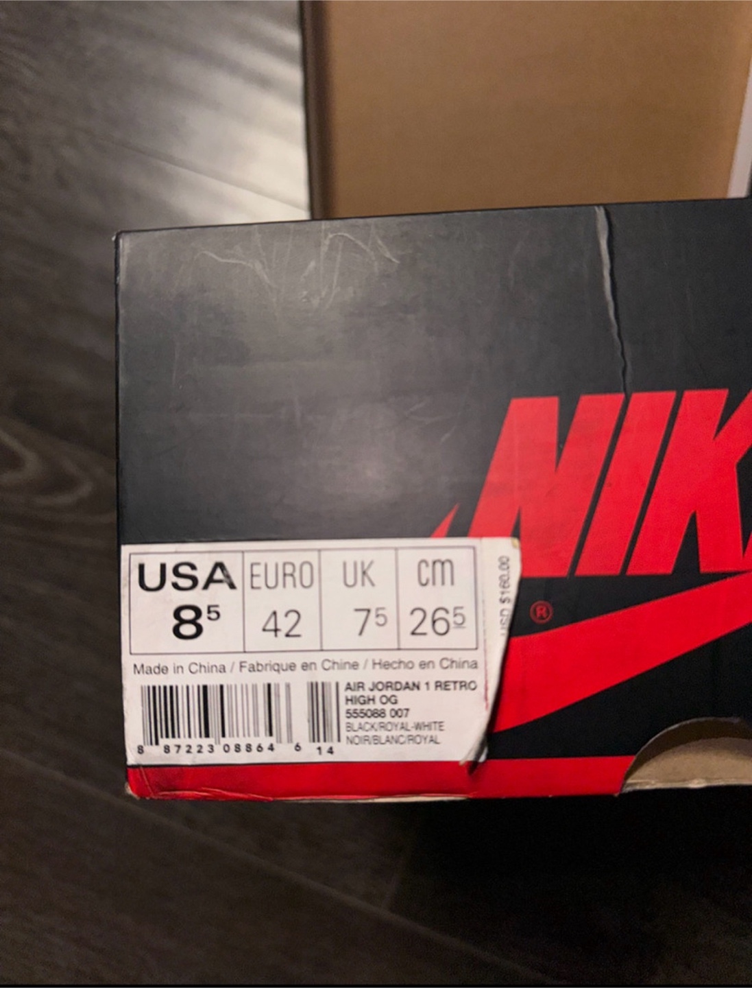 Air Jordan 1 Royal 2017 - photo 4