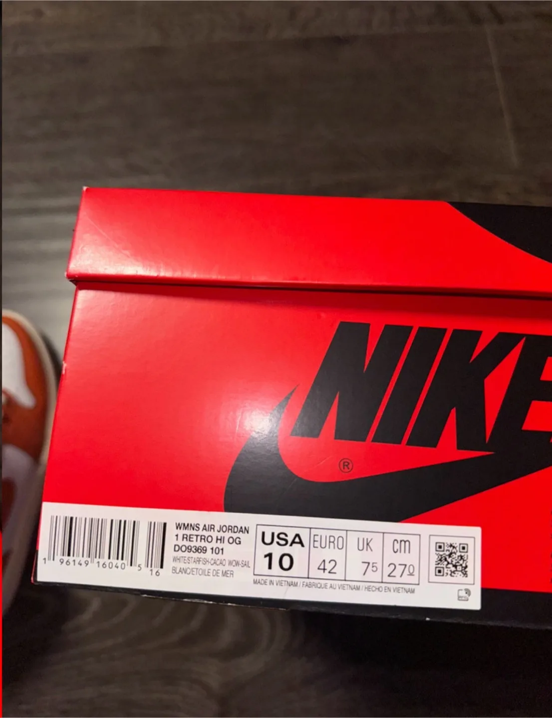 Jordan 1 Starfish WMNS image indicator(4)