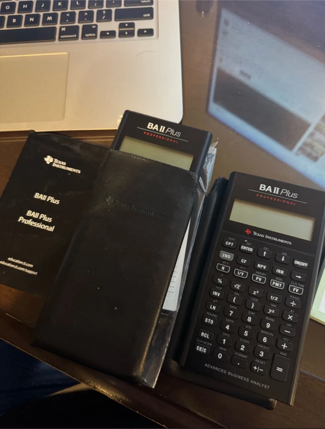 Texas Instruments BA II Plus Professional Financial Calculators thumbnail