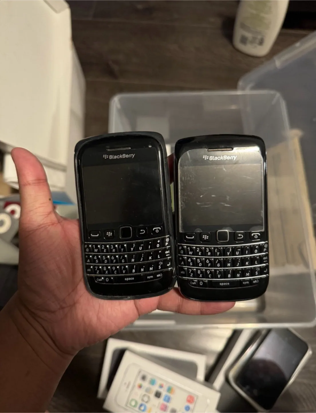 Pair of BlackBerry Smartphones thumbnail
