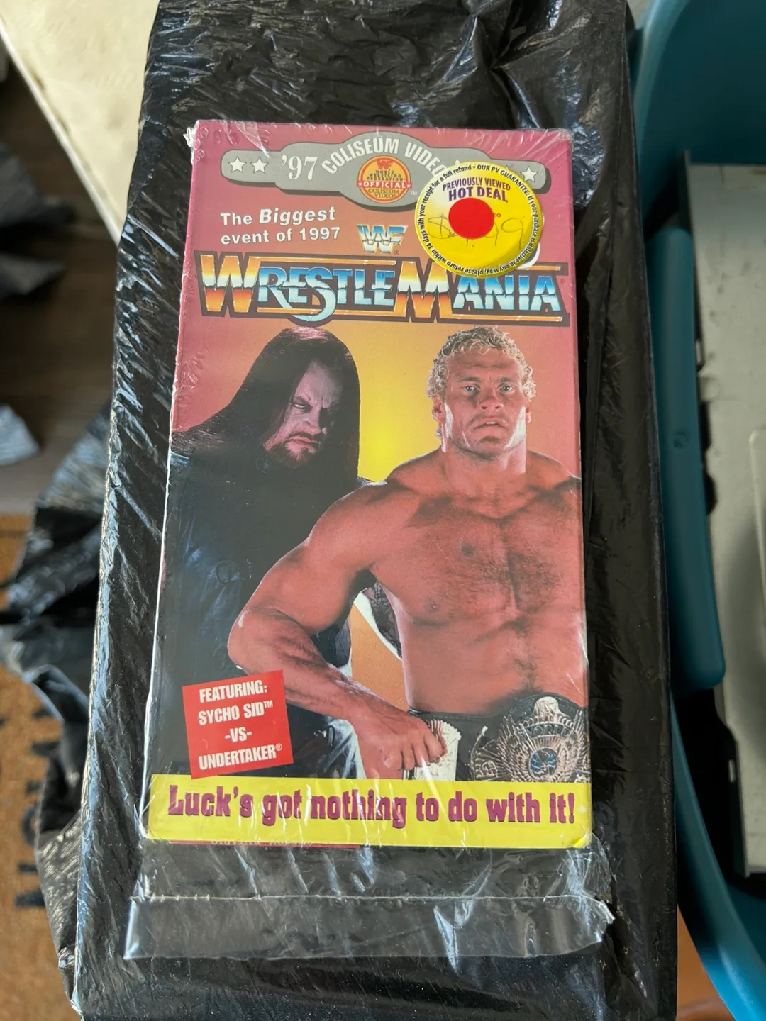 Wrestlemania 13 VHS Tape thumbnail