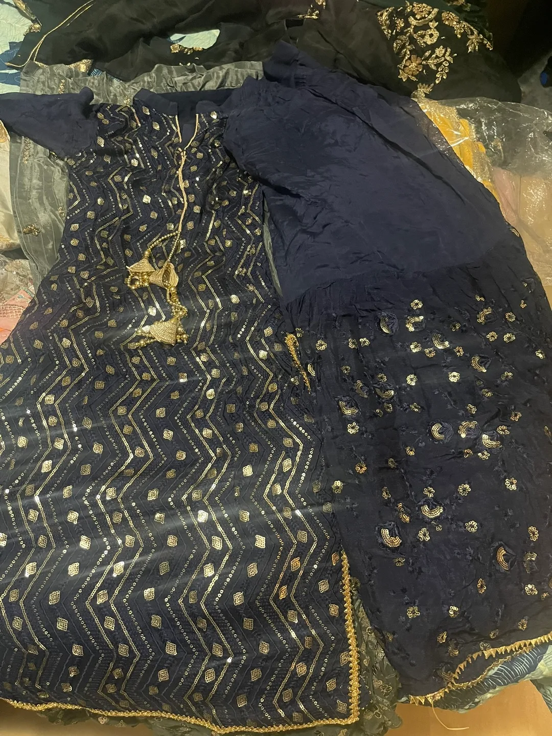 Gorgeous Pakistani Shalwar Kameez Suits (3) image indicator(2)