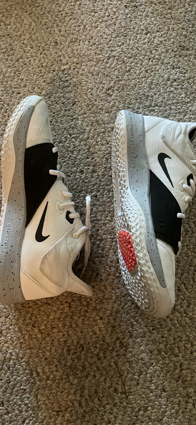 Nike PG 5 Basketball Shoes - White/Black