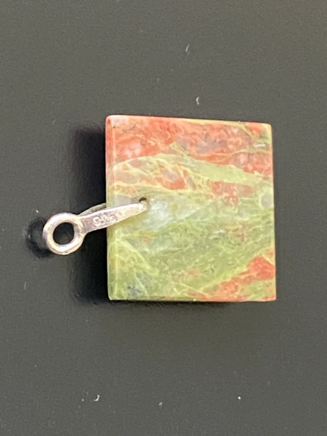 Natural Unakite Gemstone  925 Silver  Pendant Jewelry image indicator(2)