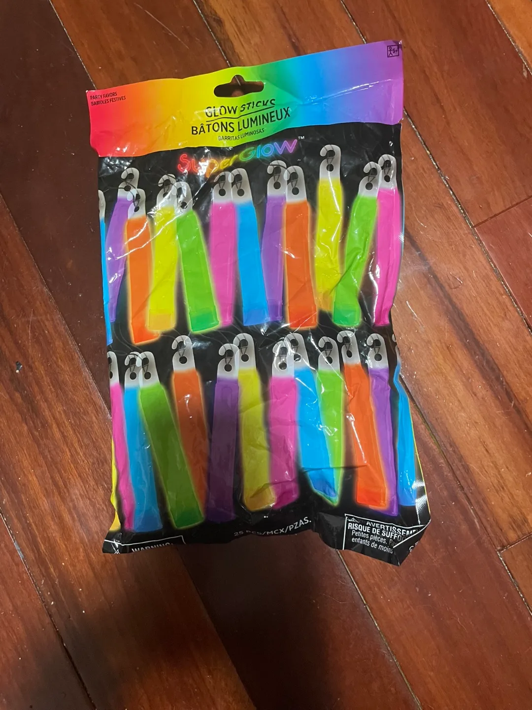 Super Glow Glow Sticks with Lanyards - 25 Pack thumbnail