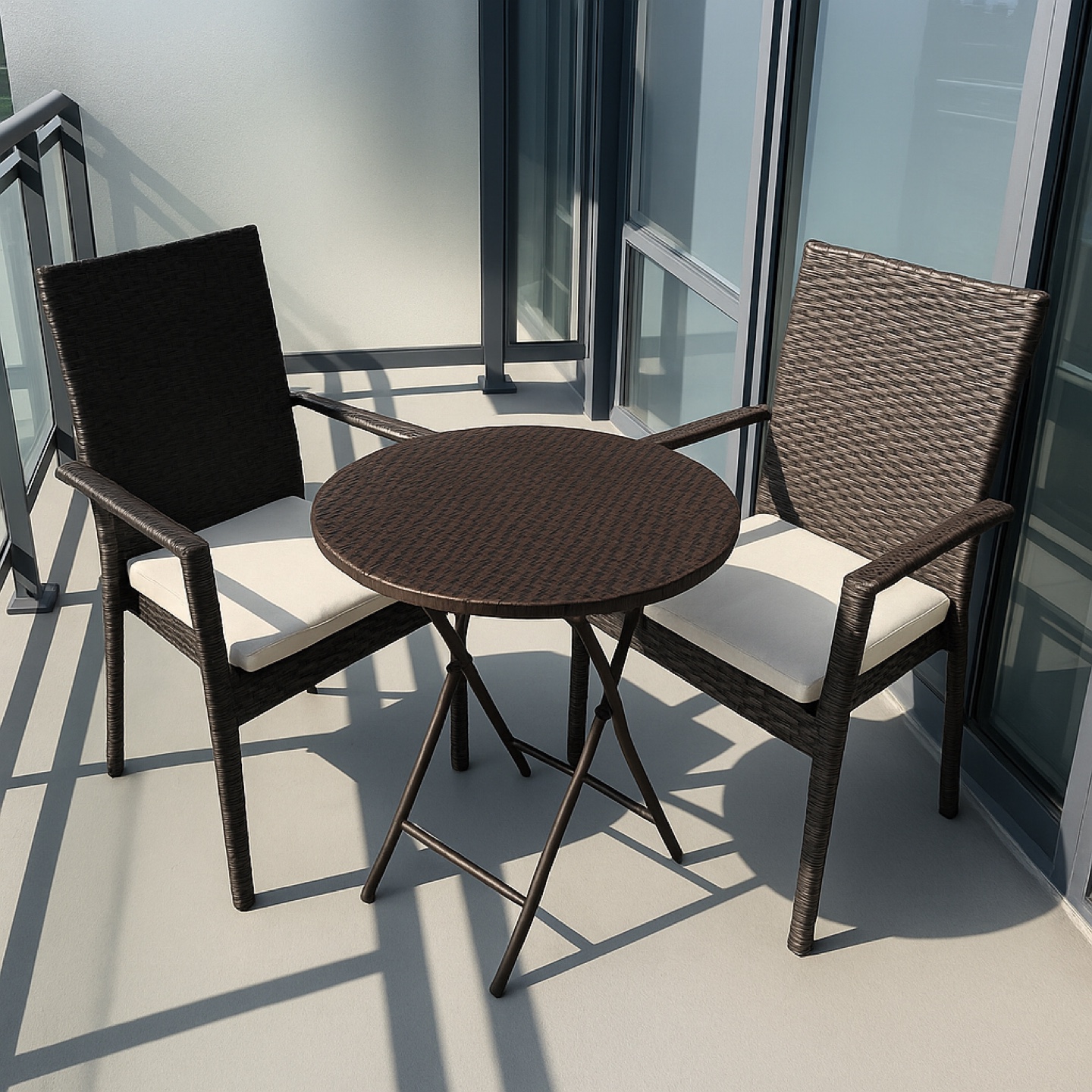 ☀️ 3-Piece Patio Set – Like New | $185 | Moving Sale! 🪑🌿