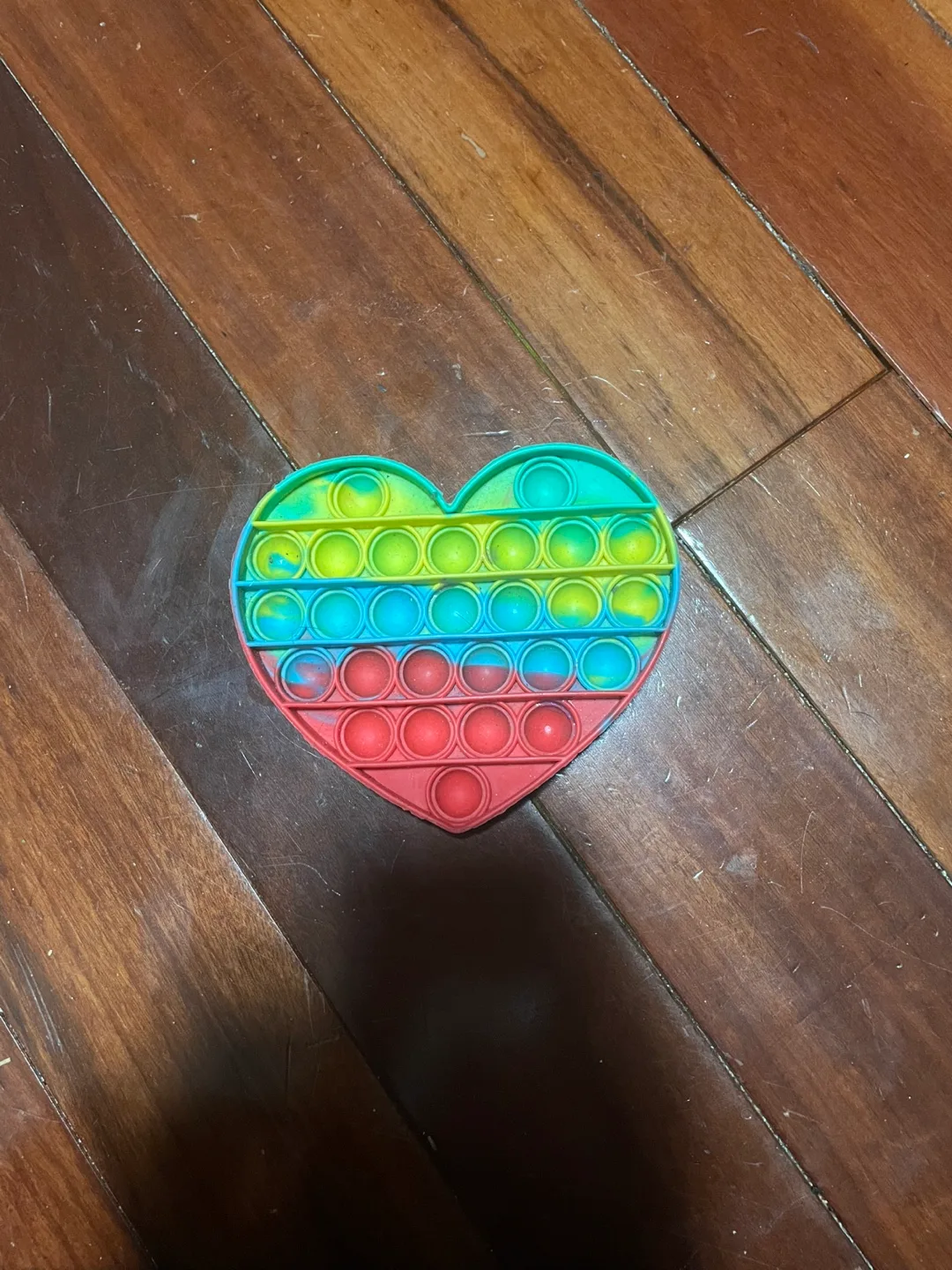 Heart-shaped Pop-it Fidget Toy image indicator(2)