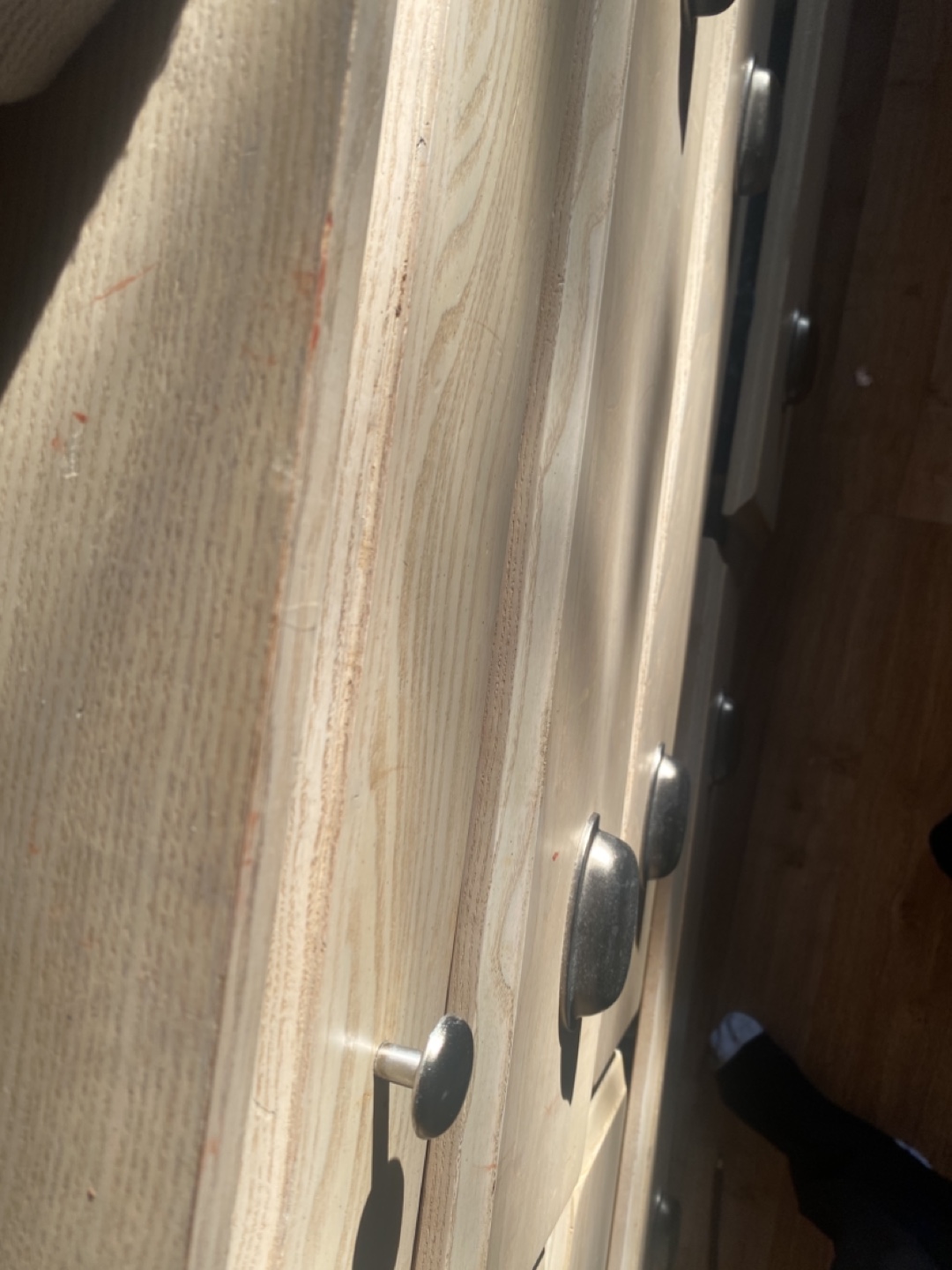 Oak dresser with mirror - photo 4