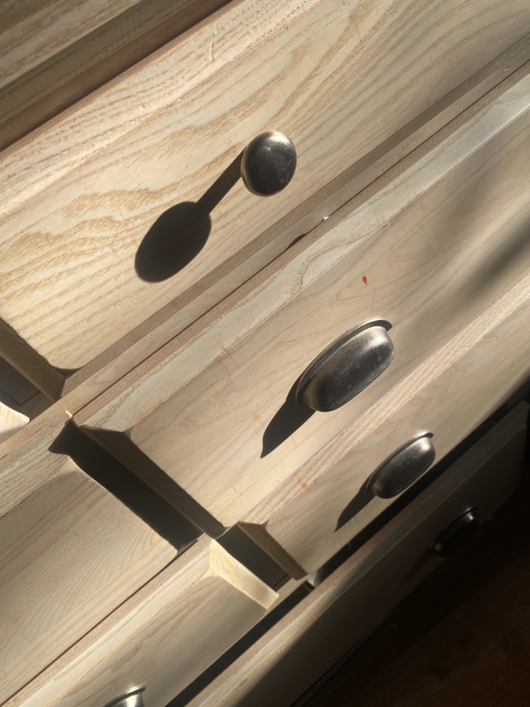 Oak dresser with mirror - photo 5