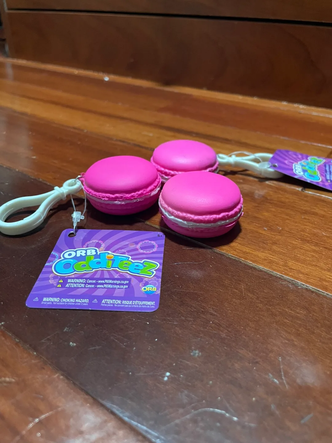 ORB Cooliez Macaron Keychain - Pink thumbnail