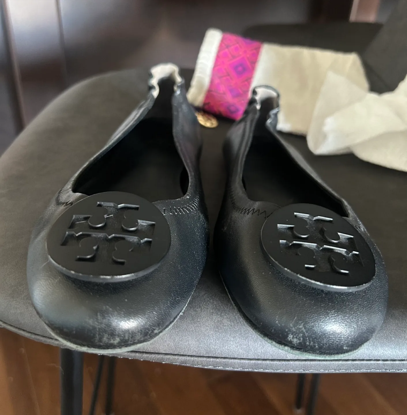 Tory Burch Ballet Flats 7.5 image indicator(5)