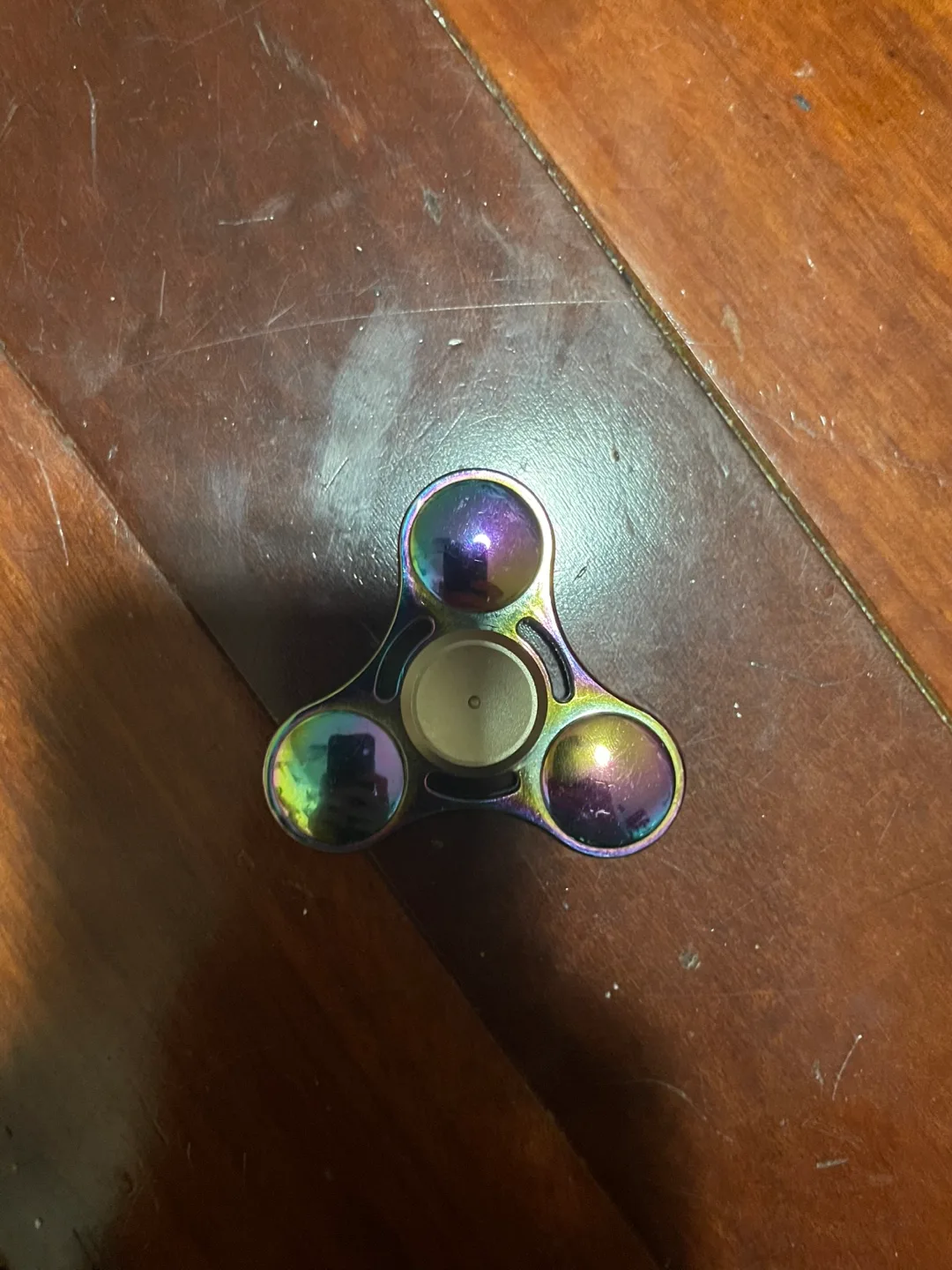 Rainbow Metal Fidget Spinner thumbnail