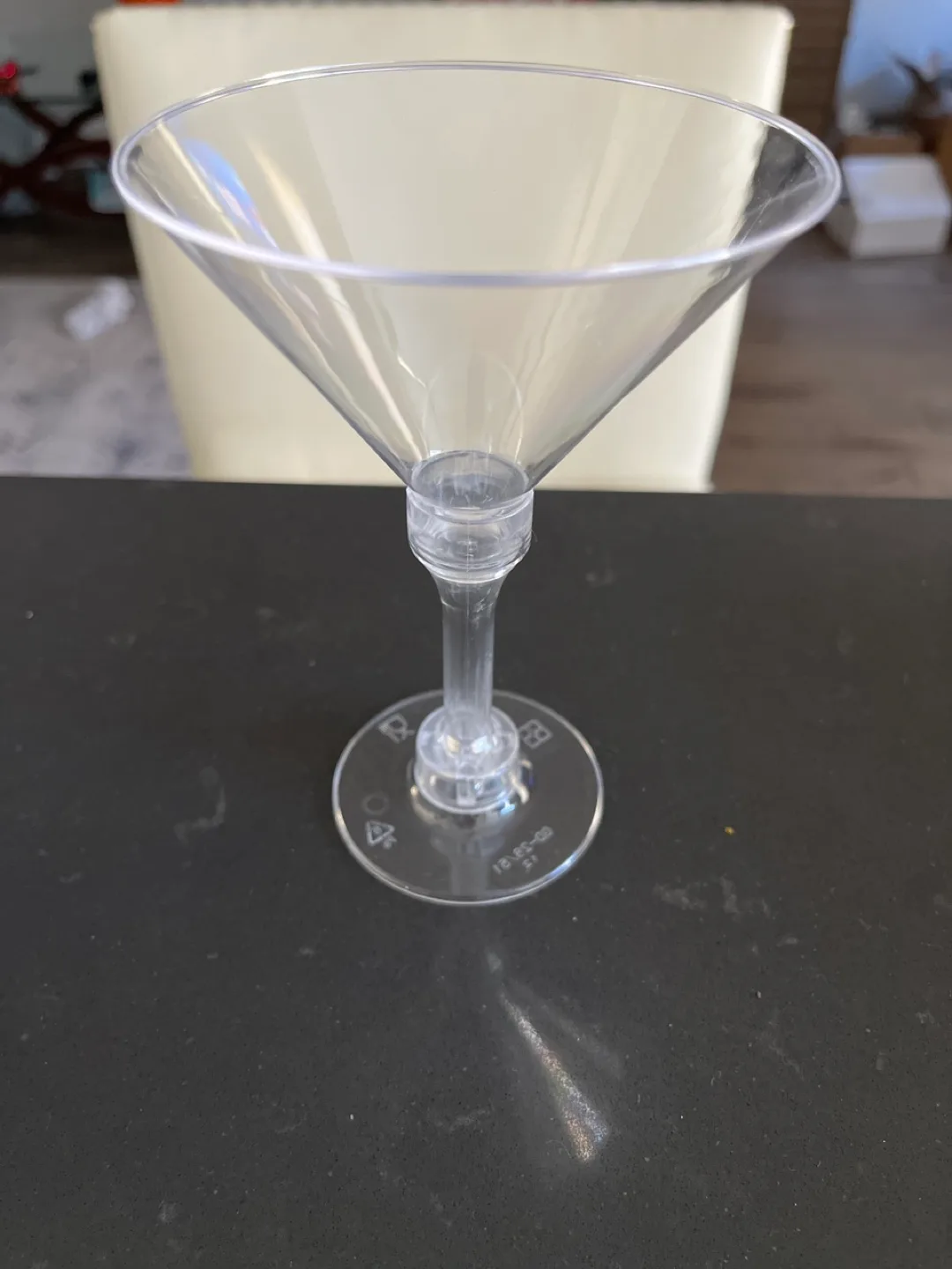 39 - Plastic Martini Glasses thumbnail