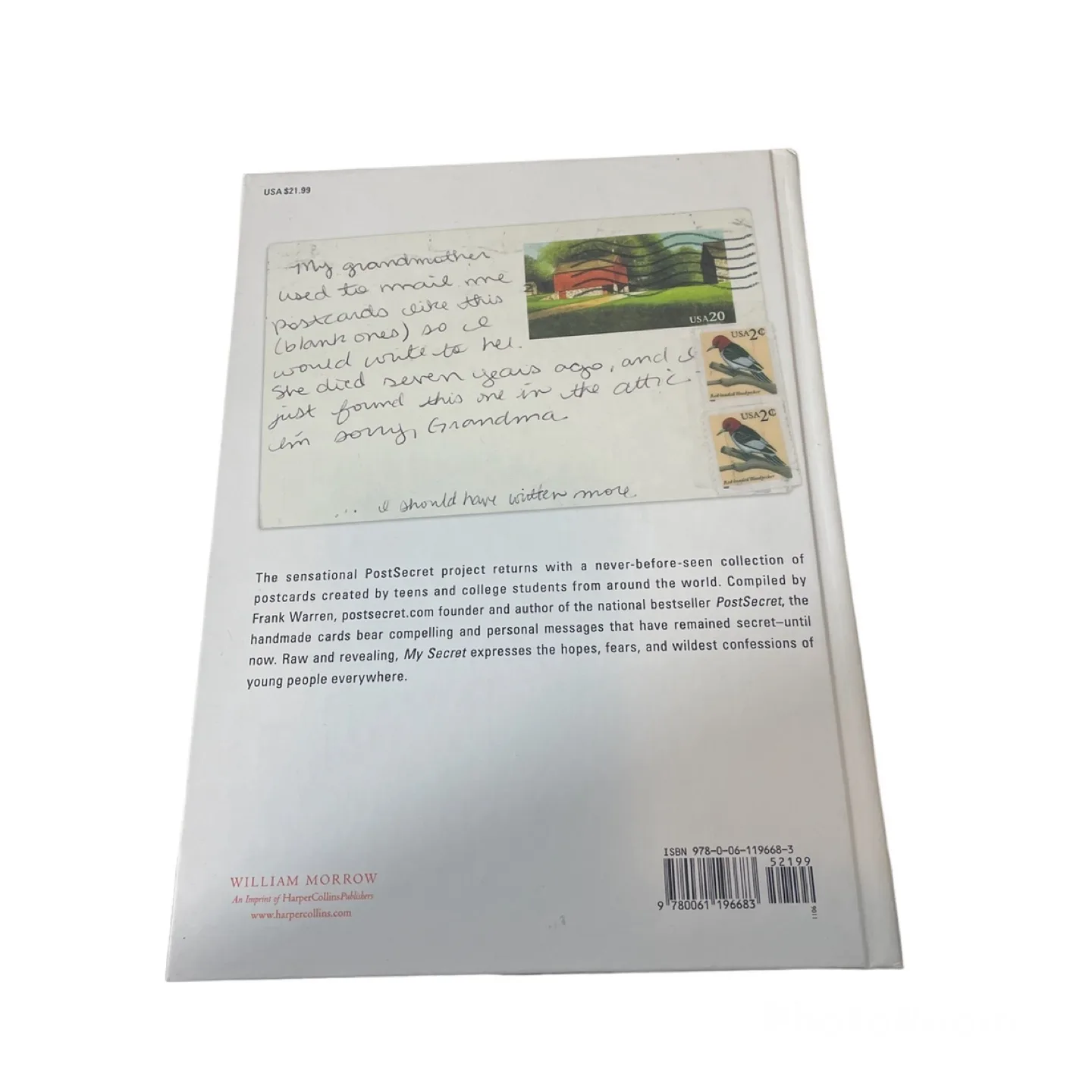 My Secret : A PostSecret Book by Frank Warren Hardcover Book image indicator(4)