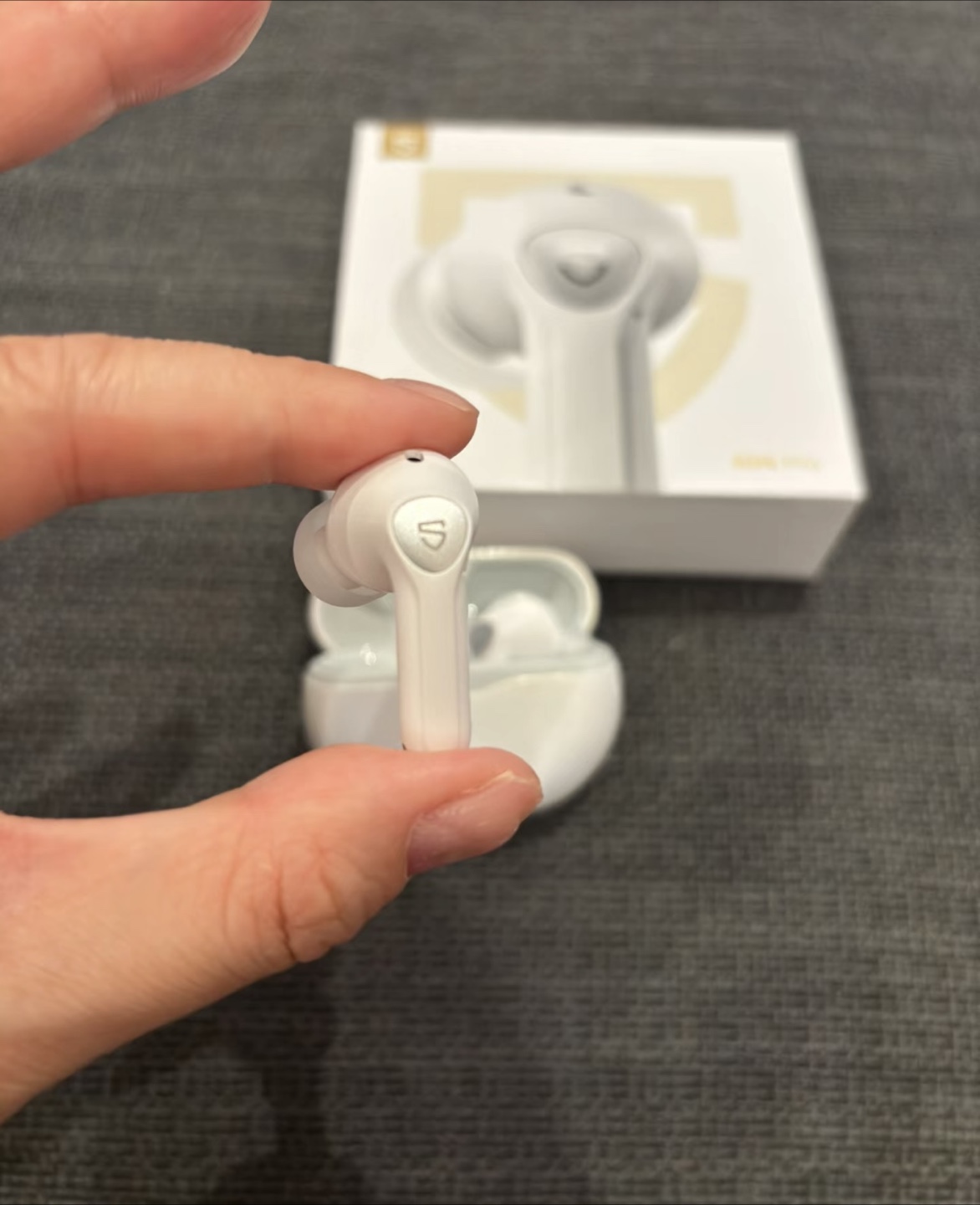 SoundPEATS Air4 Pro True Wireless Earbuds - White - photo 4