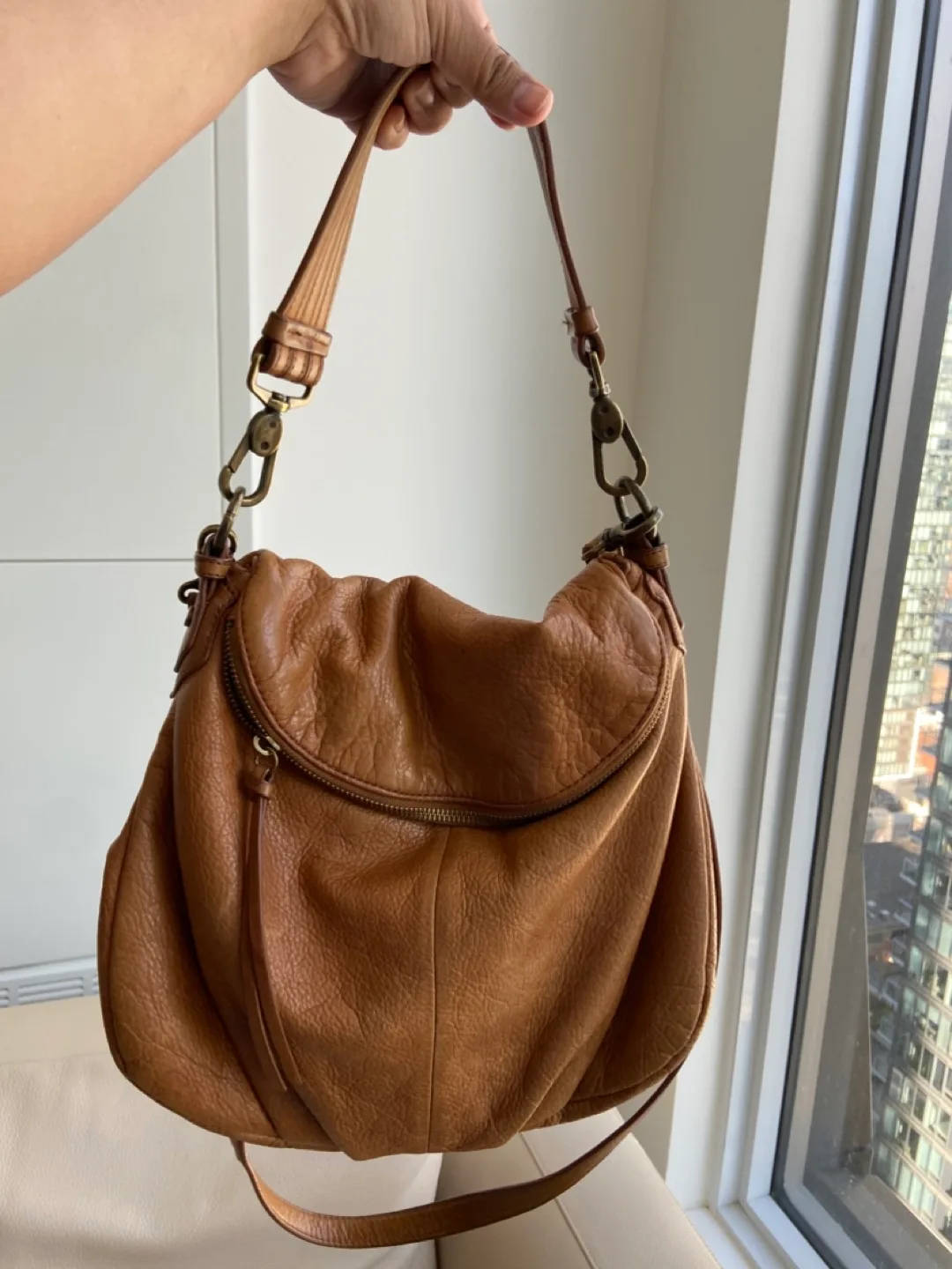 Margot New York Leather Shoulder Bag thumbnail