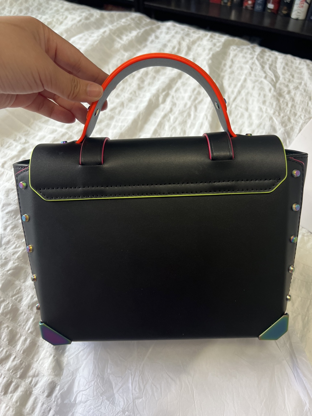 Michael Kors Manhattan - Black and Multicolor Women's Bag - photo 2
