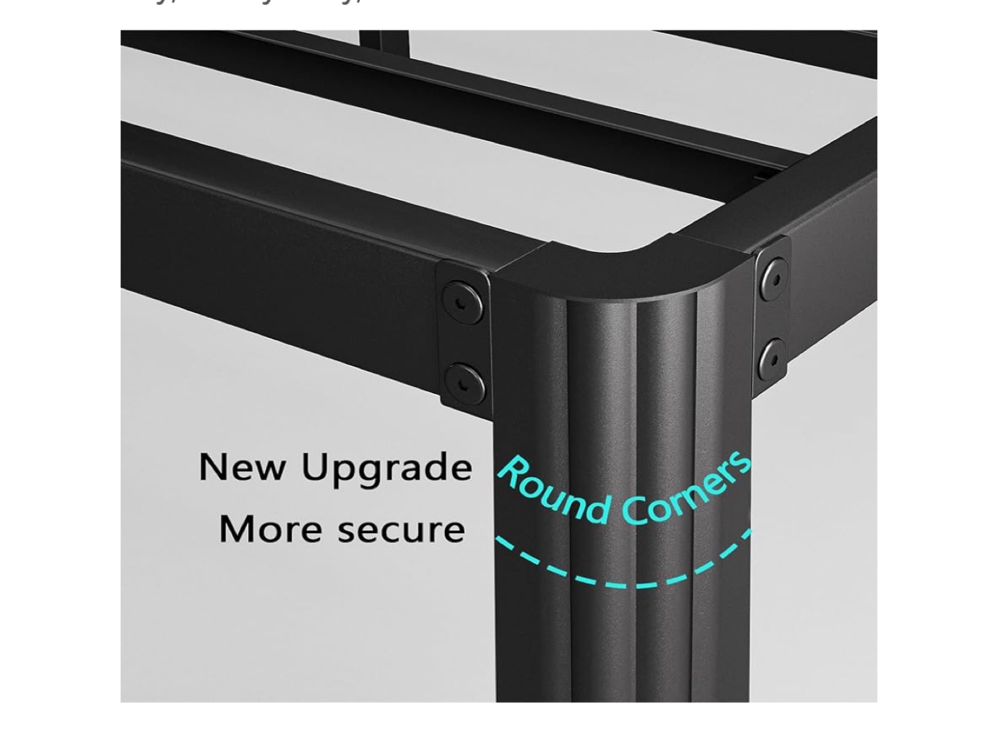 Queen Size Heavy Duty Metal Bed Frame - photo 2