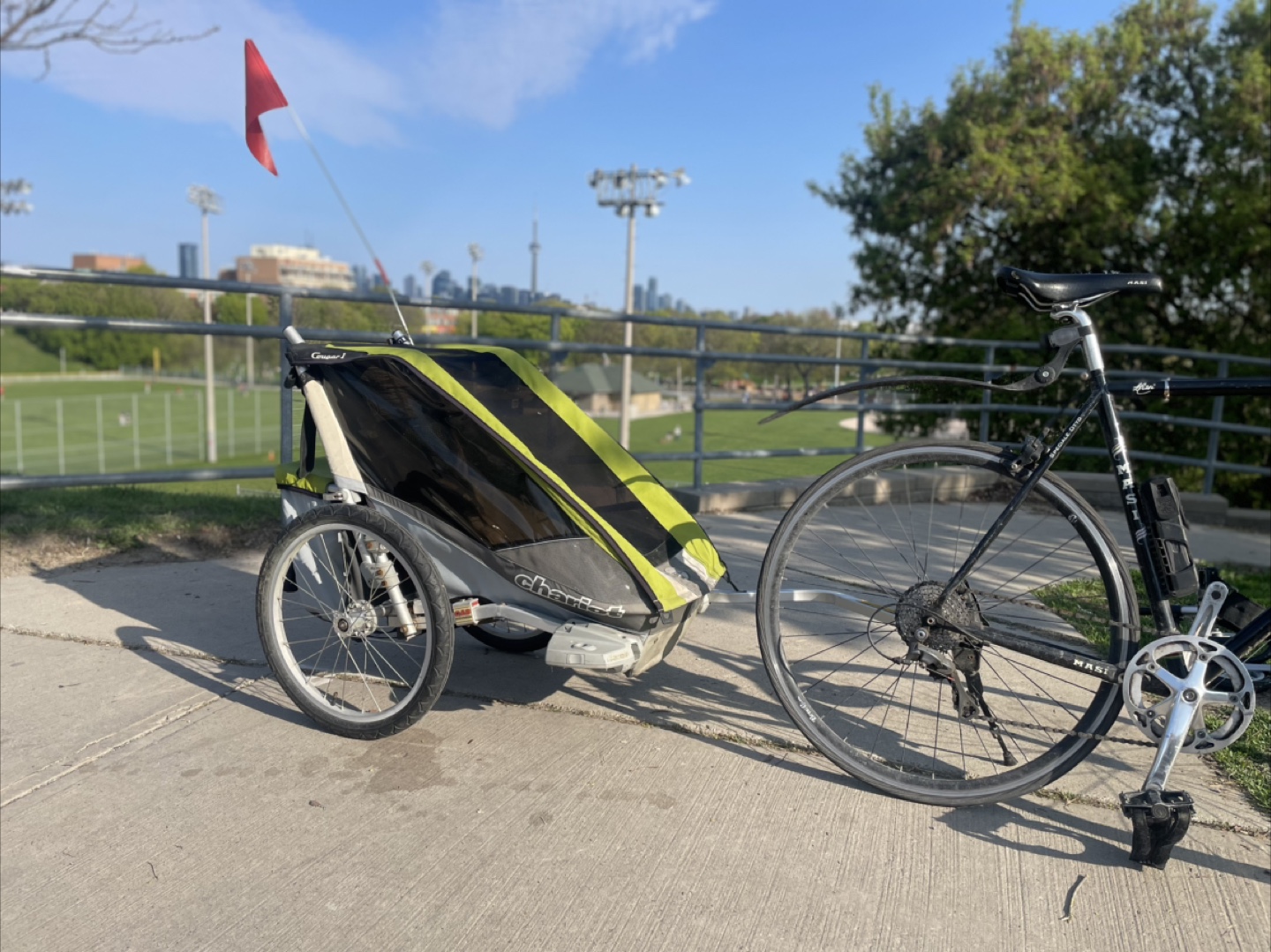 Chariot Cougar Child Bike Trailer / Running Stroller - photo 2