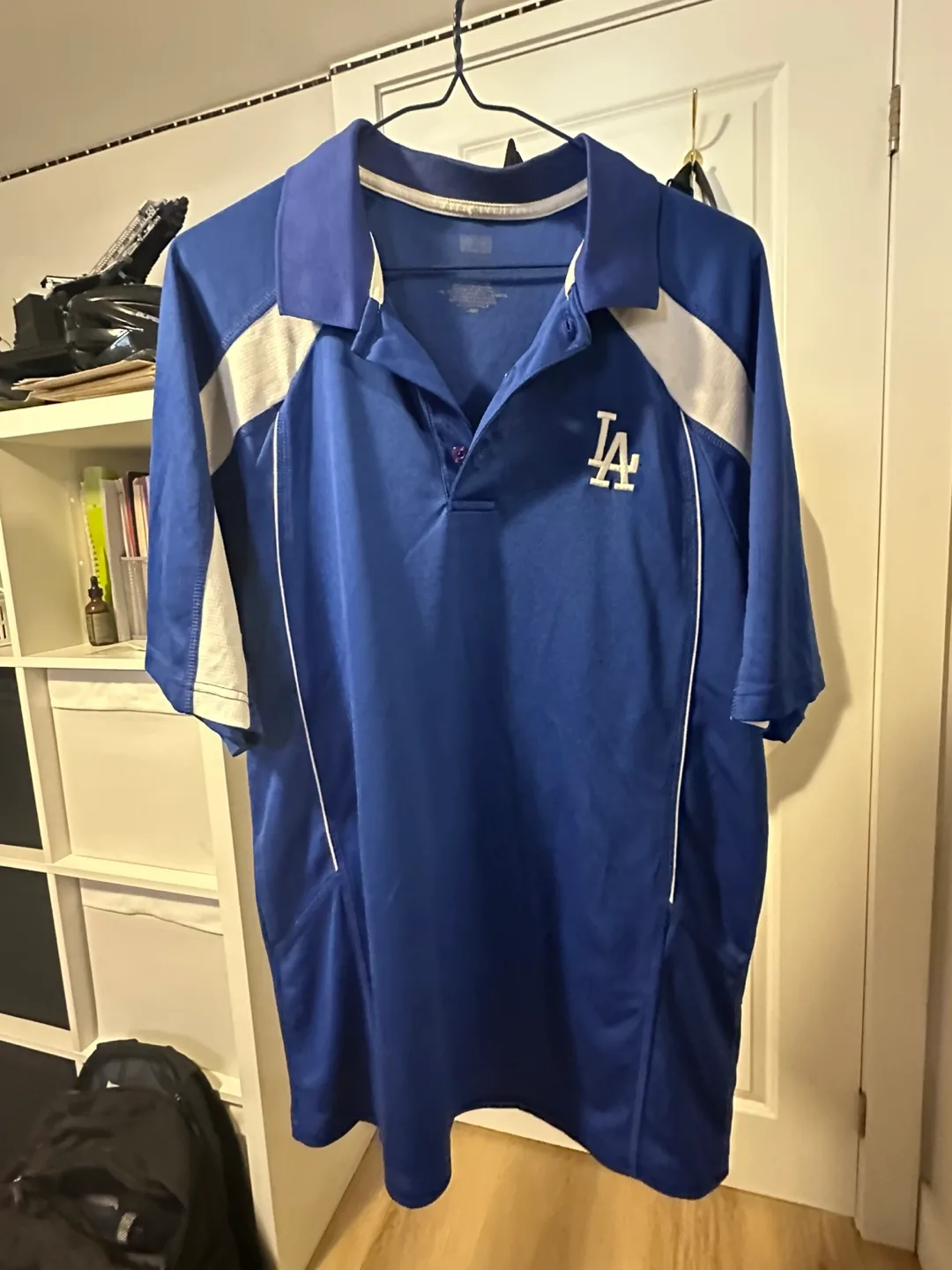 LA Dodgers Blue Polo Shirt thumbnail