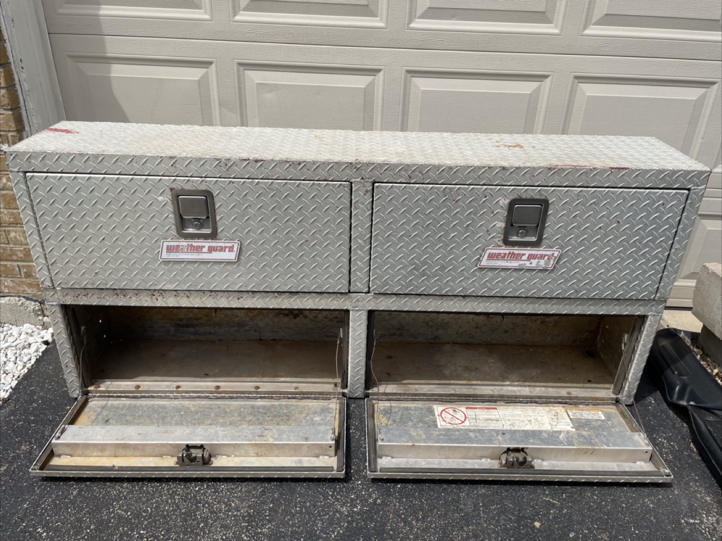2 Weather Guard  8.9 CU FT Aluminum Truck Tool Boxes - photo 3