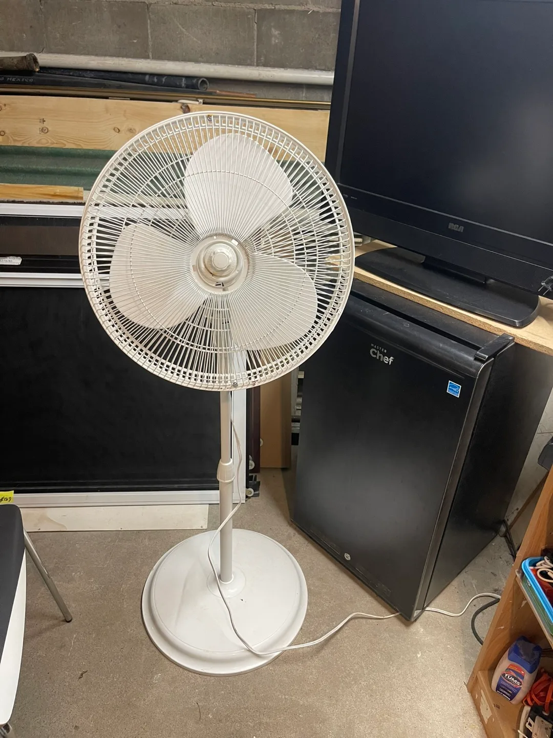 White Stand Fan thumbnail