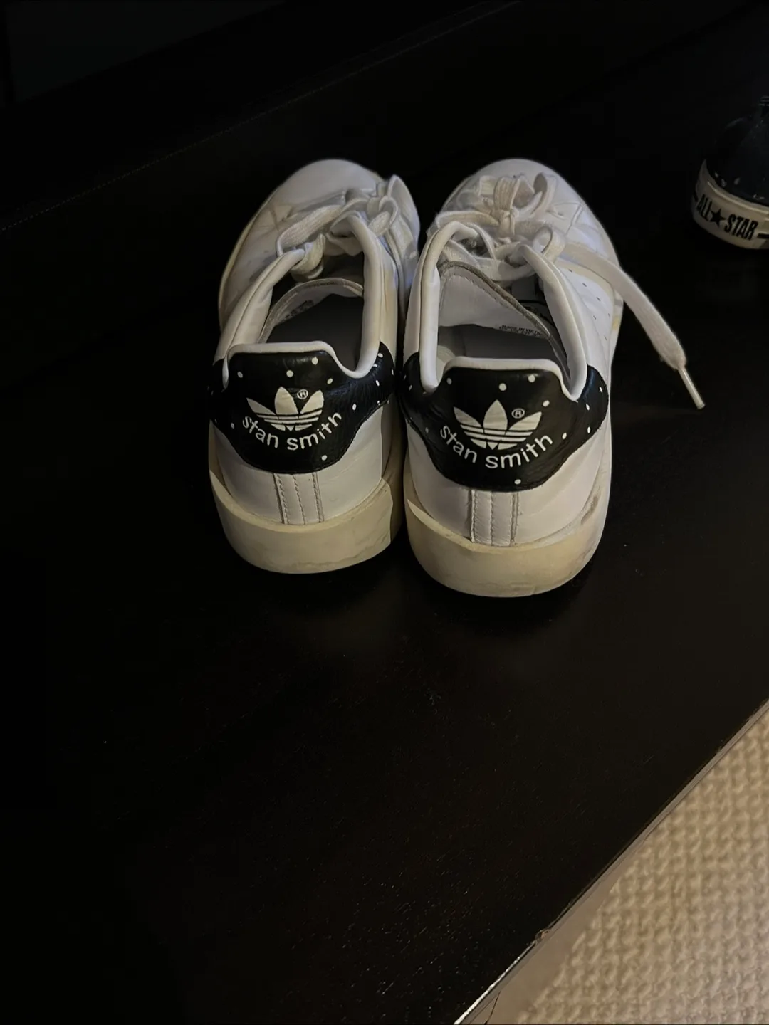 Adidas Stan Smith Platform Sneakers - White & Black thumbnail