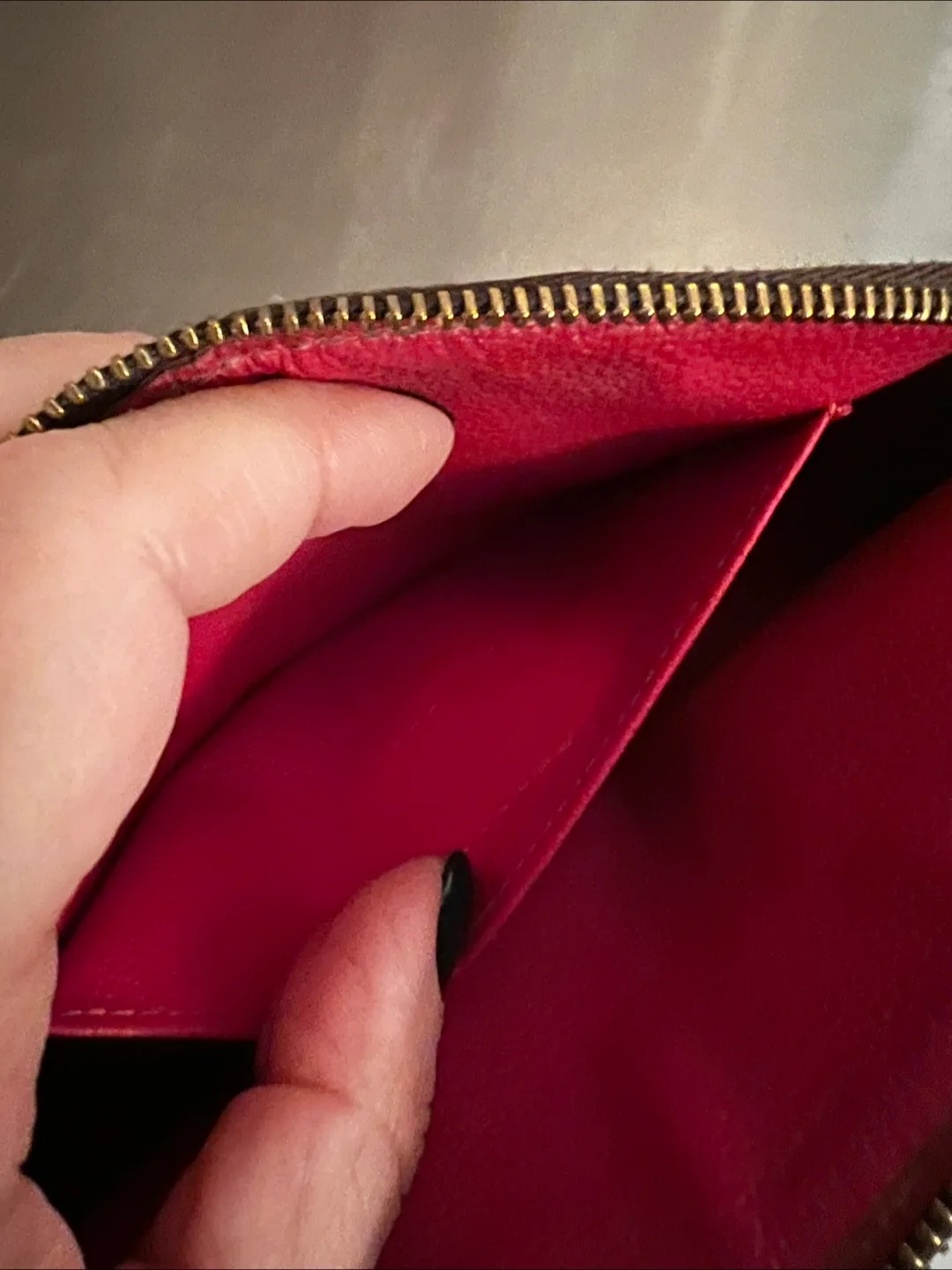 Authentic Louis Vuitton Cosmetic Pouch image indicator(5)