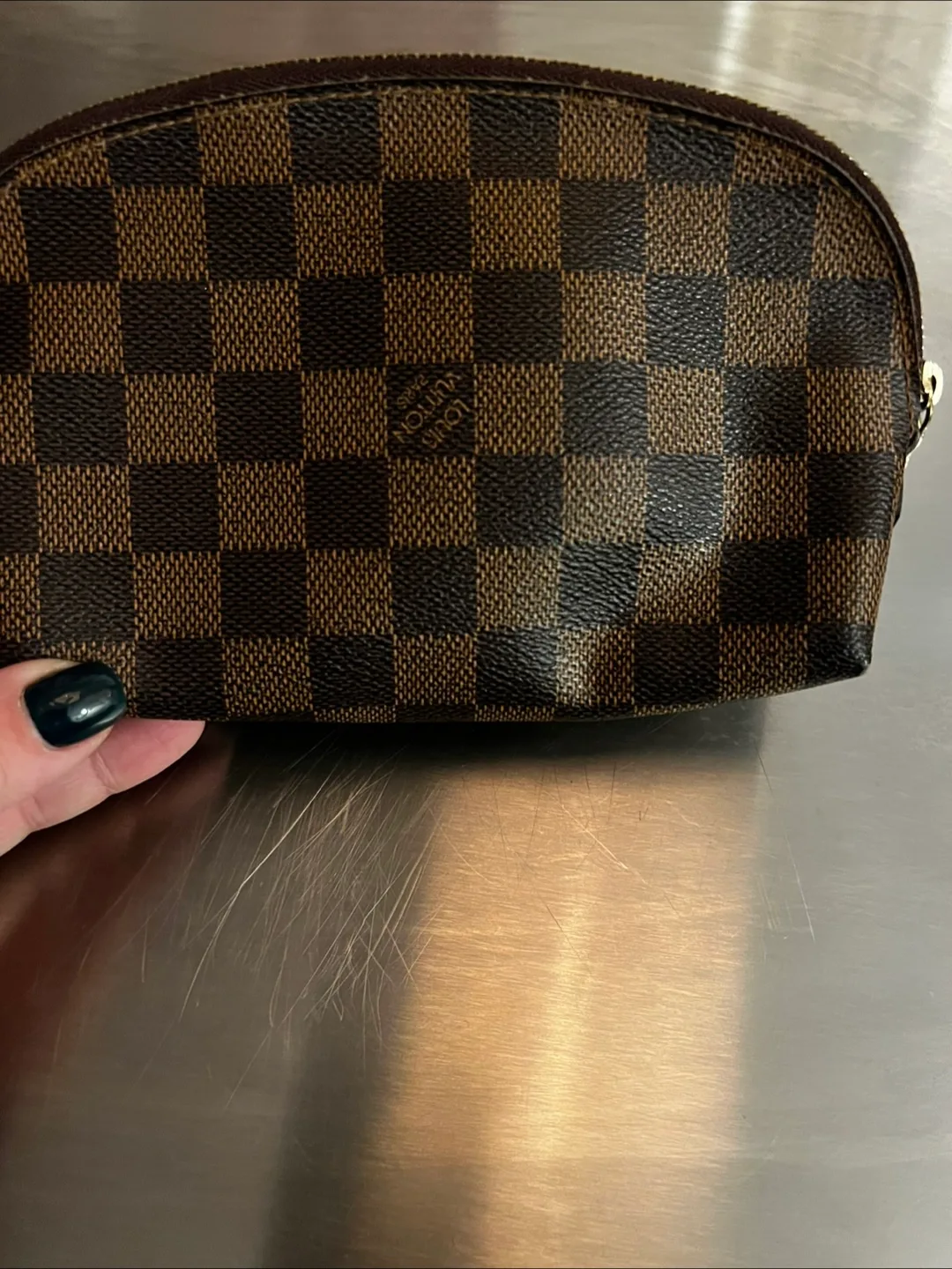 Authentic Louis Vuitton Cosmetic Pouch image indicator(2)