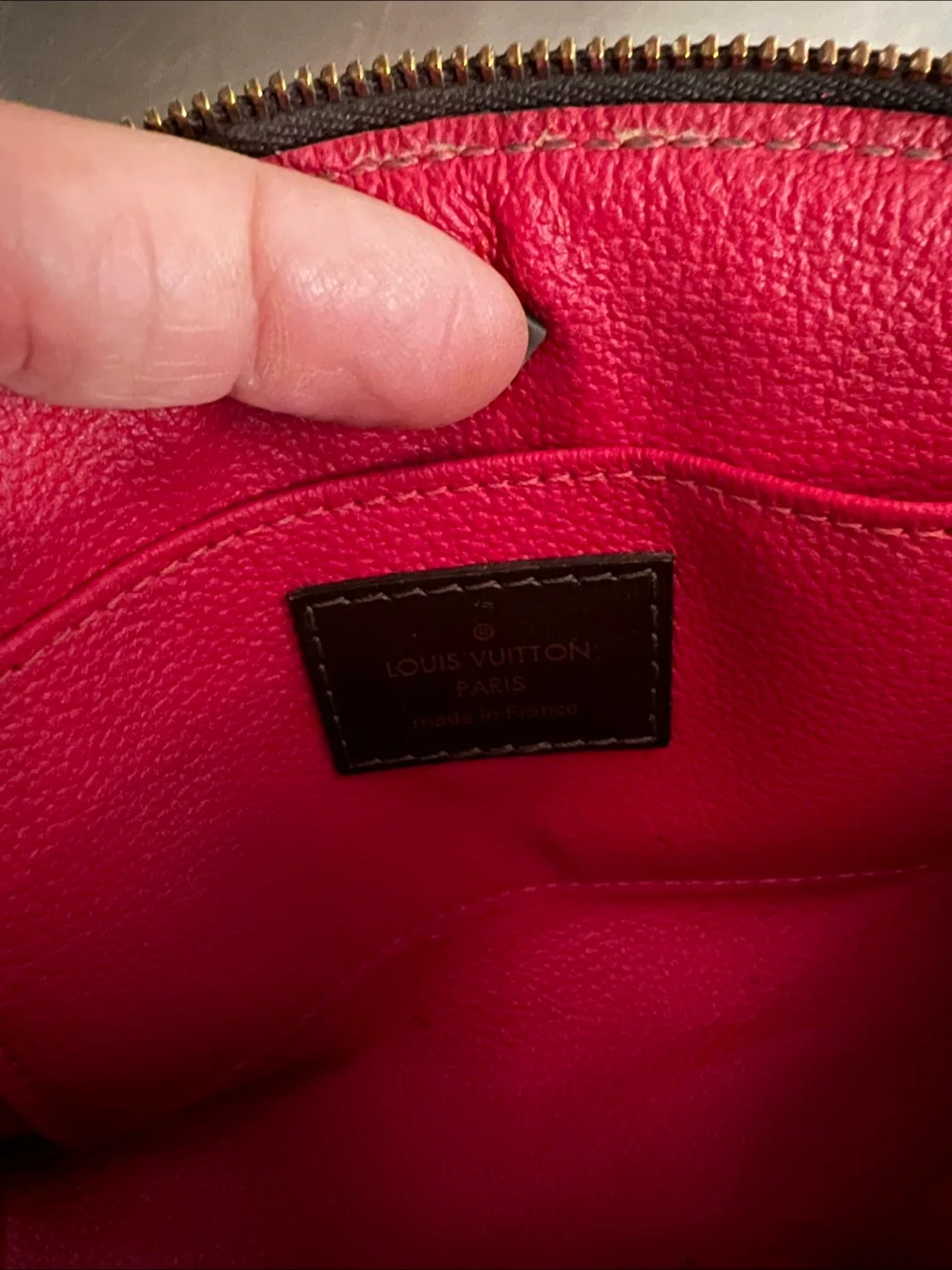 Authentic Louis Vuitton Cosmetic Pouch image indicator(4)