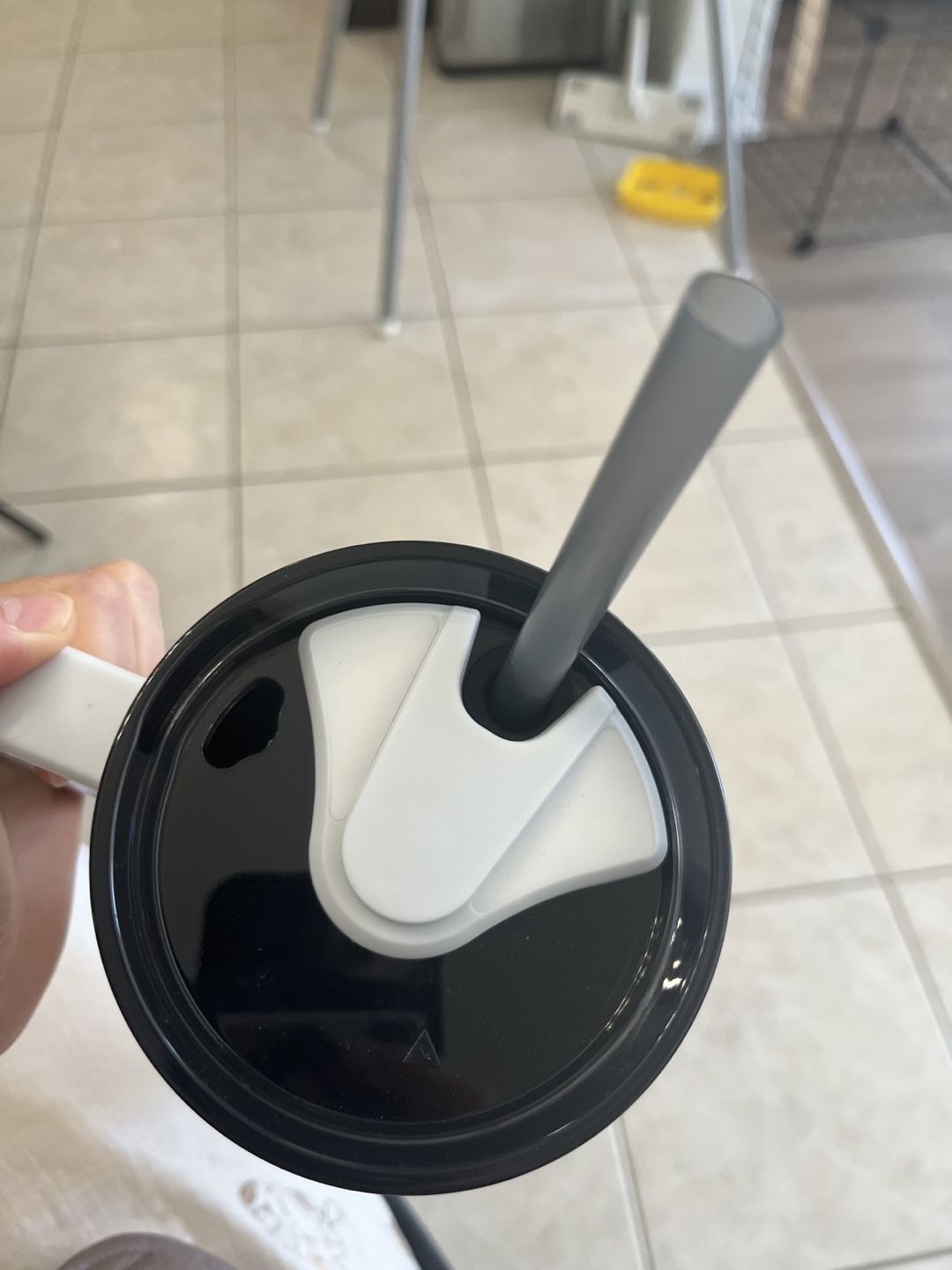 White 30oz Tumbler with Lid and Straw - photo 3