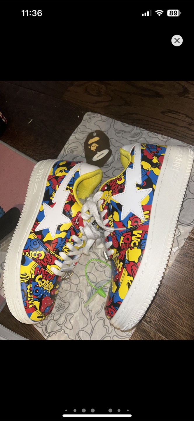 BAPE STA Low Top Sneakers - photo 5