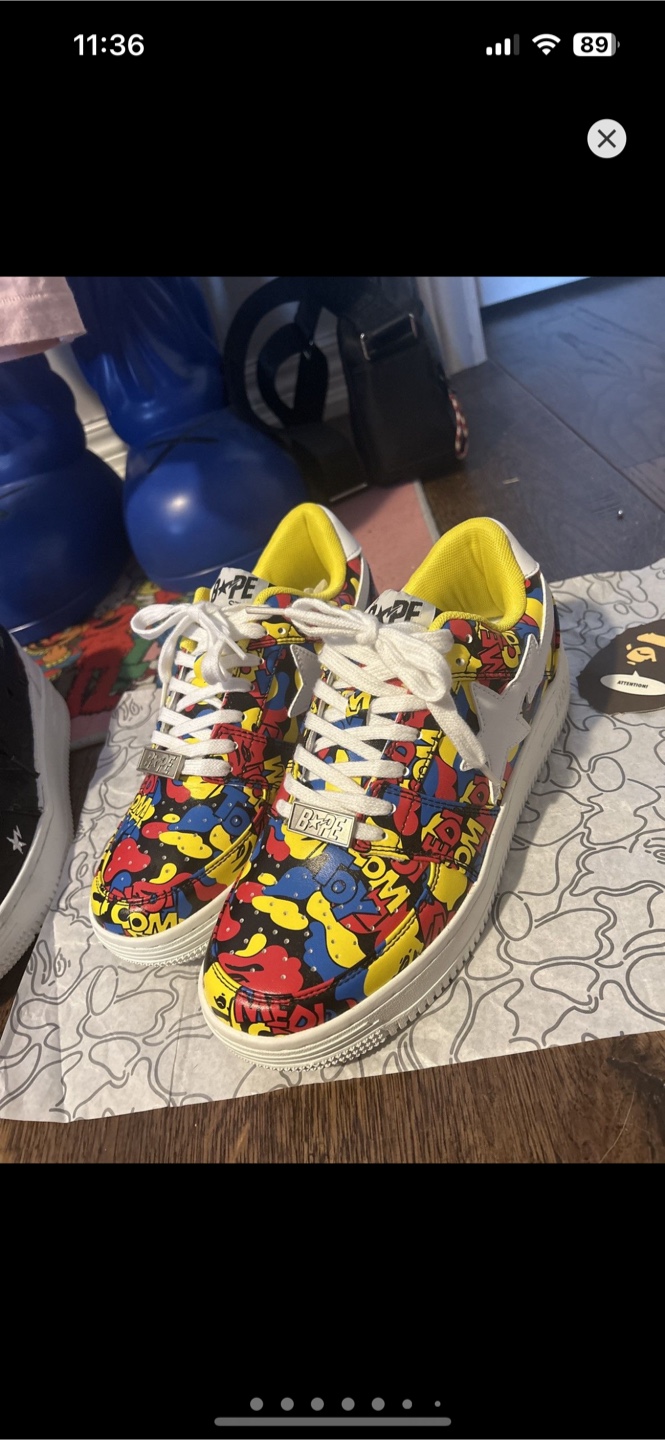 BAPE STA Low Top Sneakers