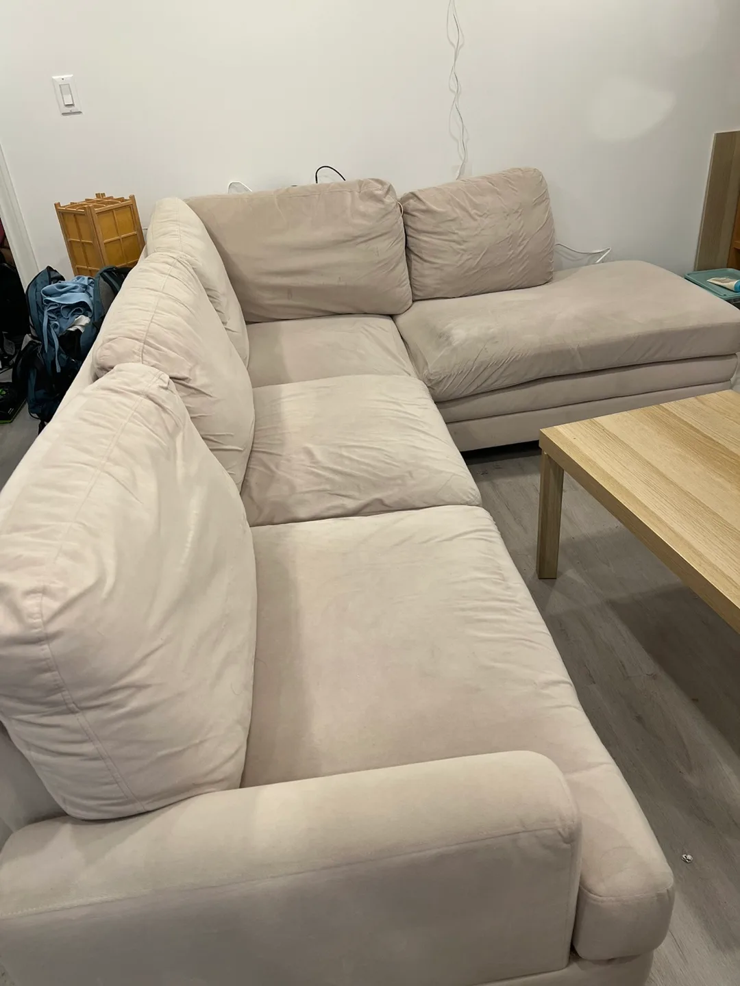 Beige Sectional Sofa thumbnail
