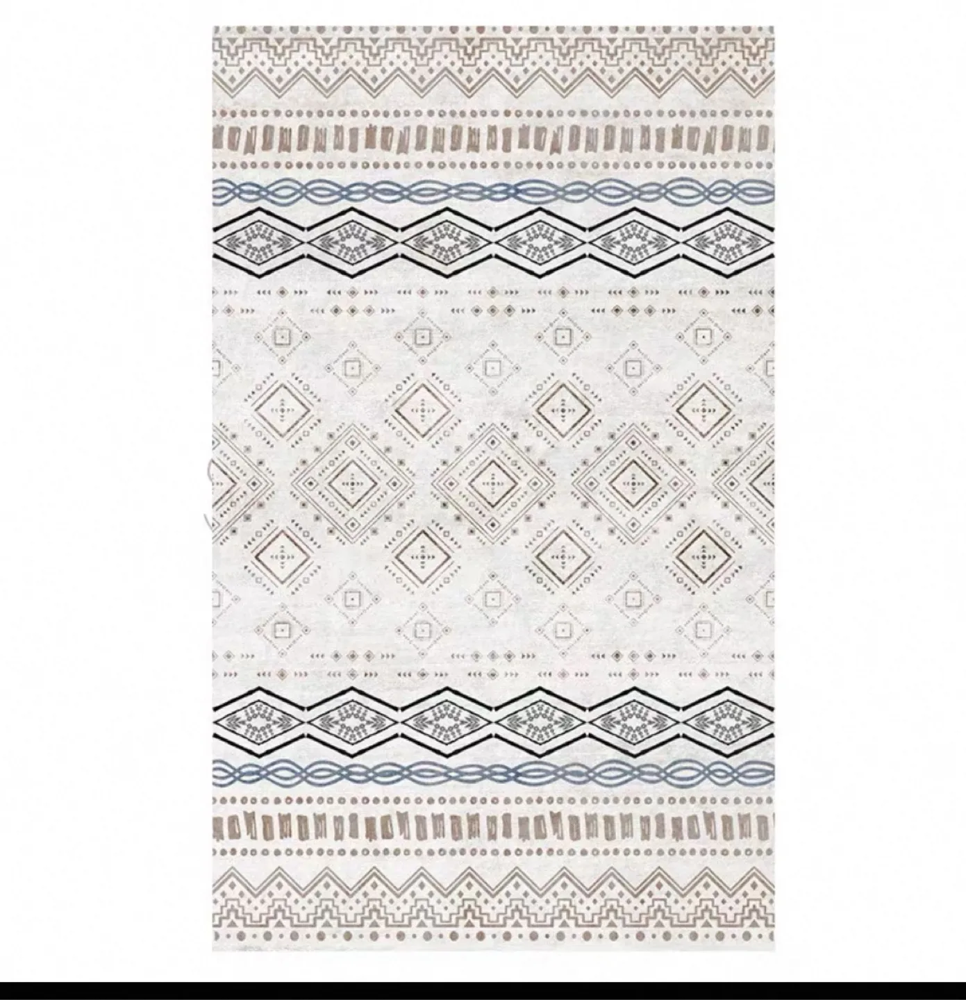 90% new🌈🌸Bohemian Area large Rug image indicator(6)