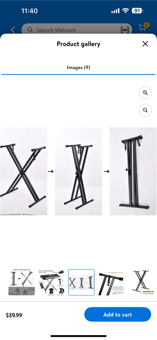 Keyboard Stand Musical Electronic Piano Stands - photo 5