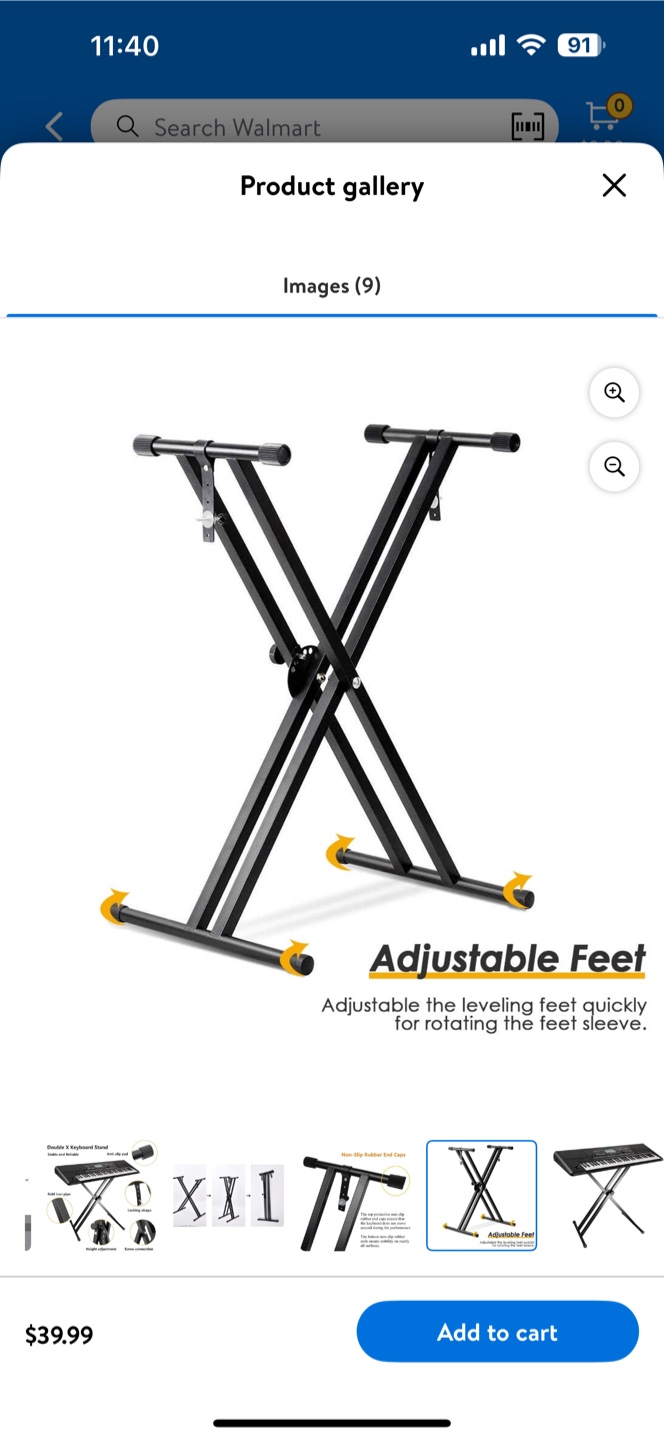 Keyboard Stand Musical Electronic Piano Stands - photo 3
