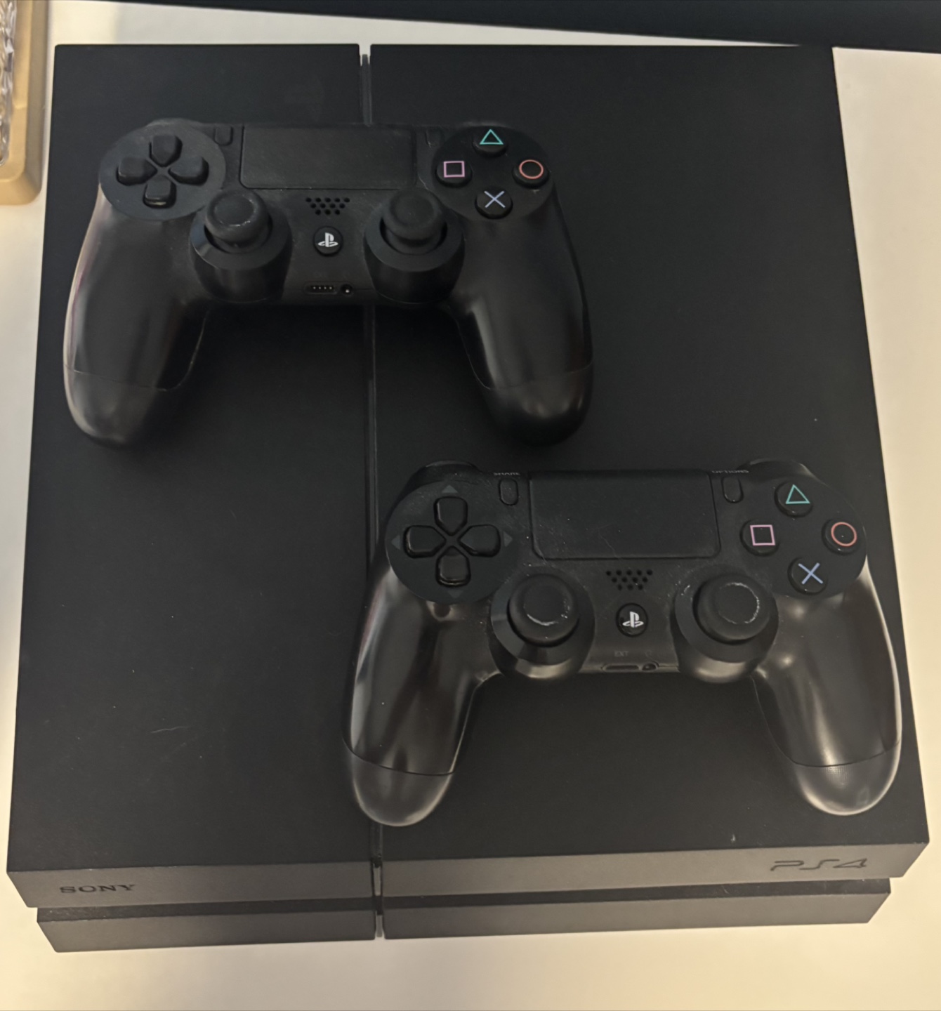 PS4 Console with Two Controllers - photo 2
